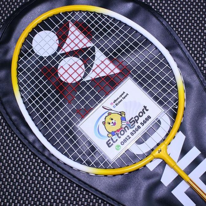 Raket Yonex GR 303 - Yellow Silver ORIGINAL BADMINTON BULUTANGKIS Terlaris