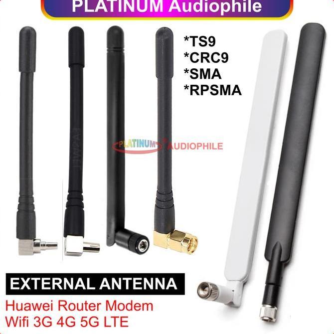 New- Antena External Eksternal Wifi Modem Router RP SMA RPSMA TS9 CRC9 4G