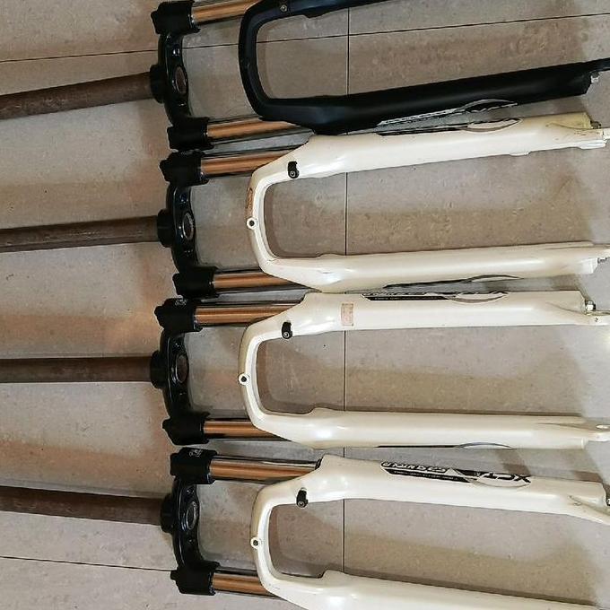 Fork Garpu sepeda MTB Suntour XCT T100mm 26inci