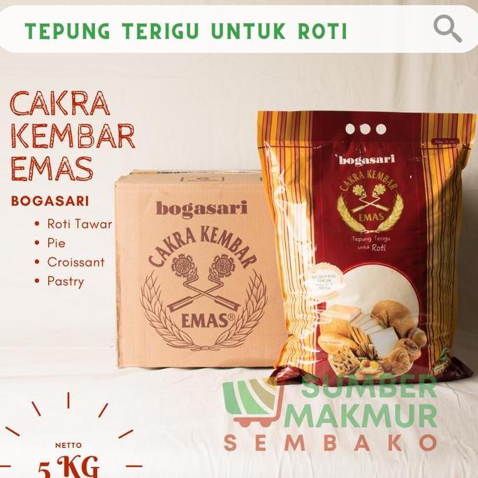 Tepung Cakra Kembar Emas Premium Untuk Roti