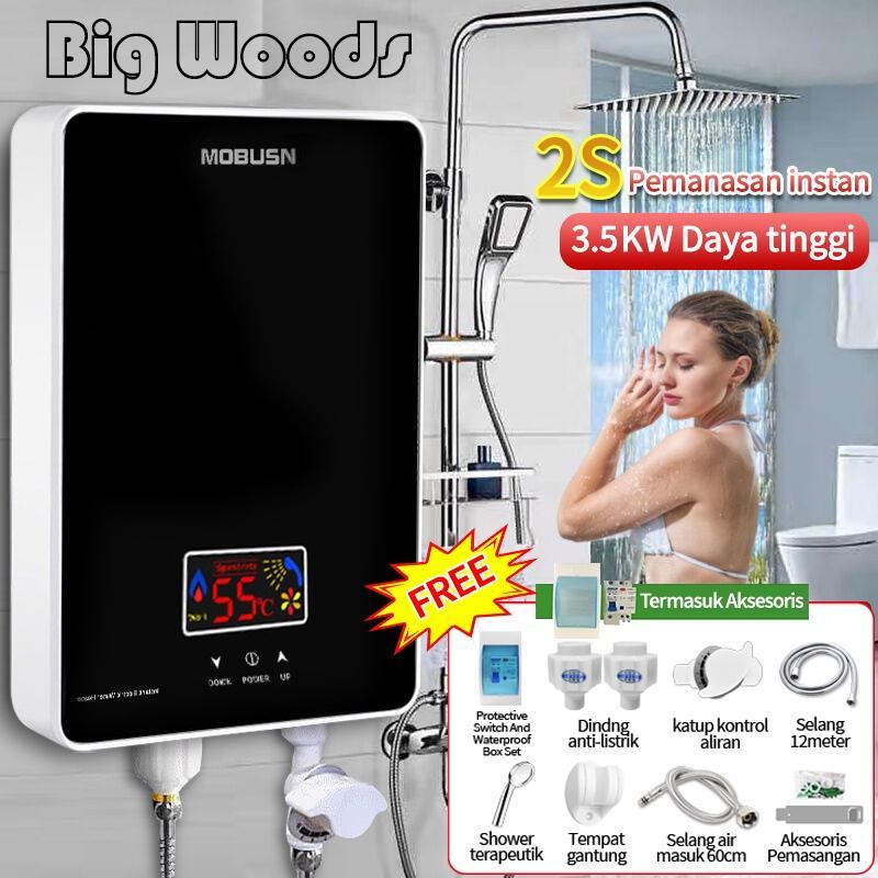 Pemanas Air Listrik Instan Yang Dipasang Di Dinding / Water Heater /  Kamar Mandi / Instan Water Hea