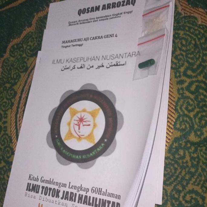 Jari Halilintar Jari Petir Bonus Aji Cakra Geni Dan Qosam Arrojaq