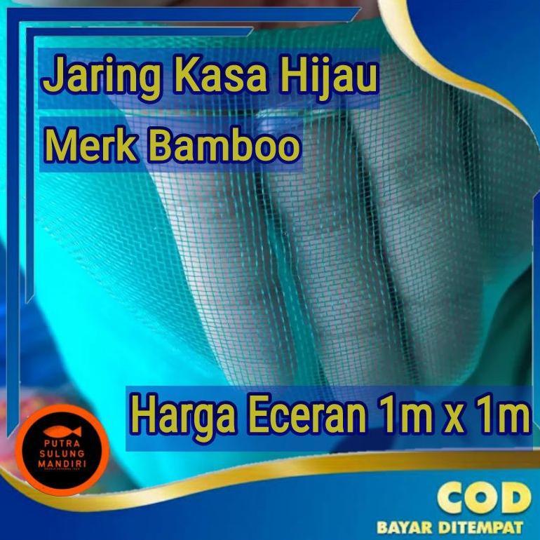 Bisa Cod Jaring Kasa Waring Hitam Polynet Hitam Eceran Permeter ><