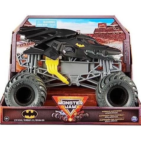 Monster Jam, Official Batman Monster Truck - Retro Batmobile Desert Edition 1:24 Die-Cast Vehicle