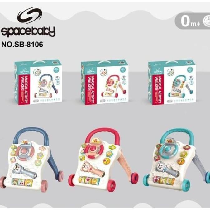 Activity Walker Spacebaby SB 8106 Alat Bantu Belajar Jalan