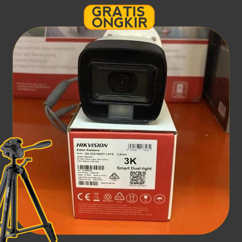 Kamera Cctv Colorvu Dual Light Audio 3K 5Mp Hik