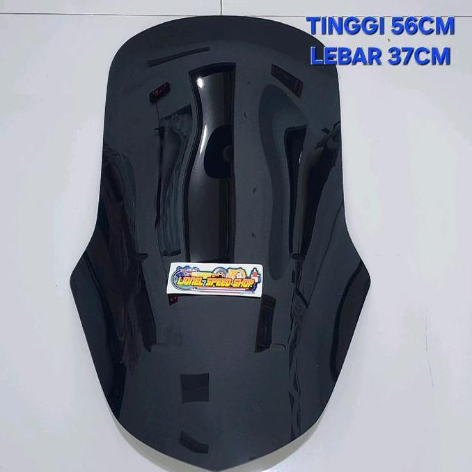 Visor Windshield Nmax Old Nmax Lama Tebal Tinggi Riben Hitam Motorcycle