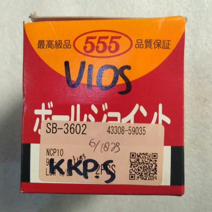 Promo ball joint Vios 2004-2012 merk 555 japan Diskon