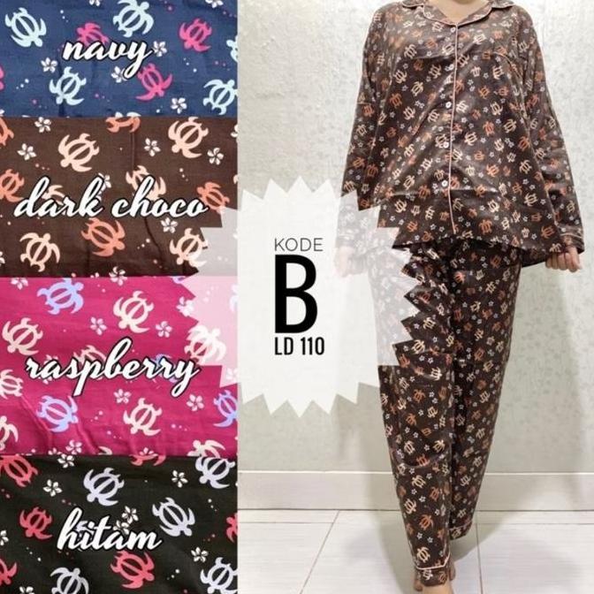 Piyama Pajamas Pretty Girl Katun Jepang Gold Orinal Busui Bumil