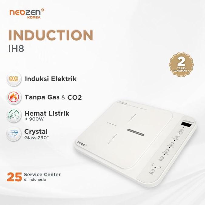 TERBARU Neozen Induction Stove IH8 Ivory - Kompor Listrik Induksi - Kompor Listrik Induksi - Kompor 