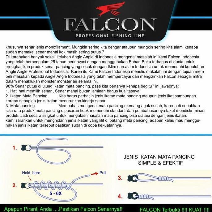 Senar Falcon Wiver 150 mtr