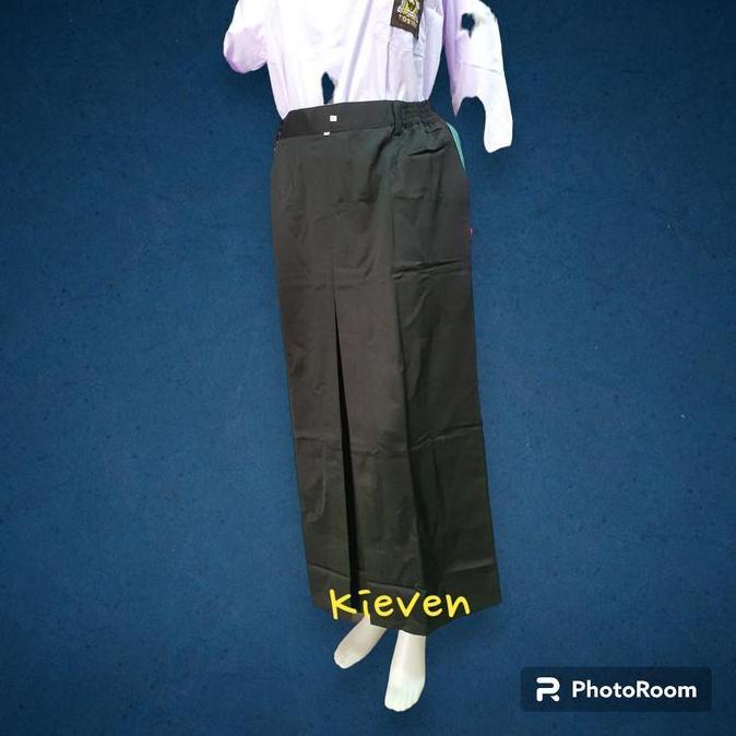 New- seragam rok sekolah sma rampel 1 bahan licin element abu coklat hitam