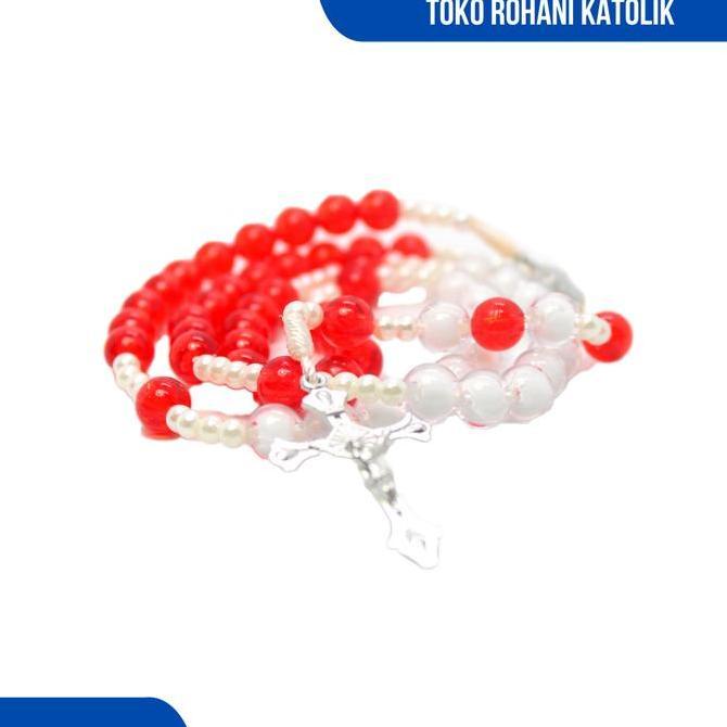 ROSARIO MERAH PUTIH / KALUNG ROSARIO