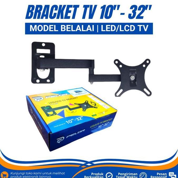 Bracket Tv Led Lcd Pelor Bracket Swivel Tv Led Lcd 10 Inch - 32 Inch Braket Tv Putar Universal