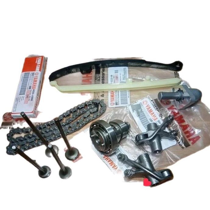 PAKETAN 7 BARANG NOKEN AS 3C1 + PLATUK KLEP + PAYUNG KLEP SET + RANTE KETENG + LIDAH TENSIONER + TON