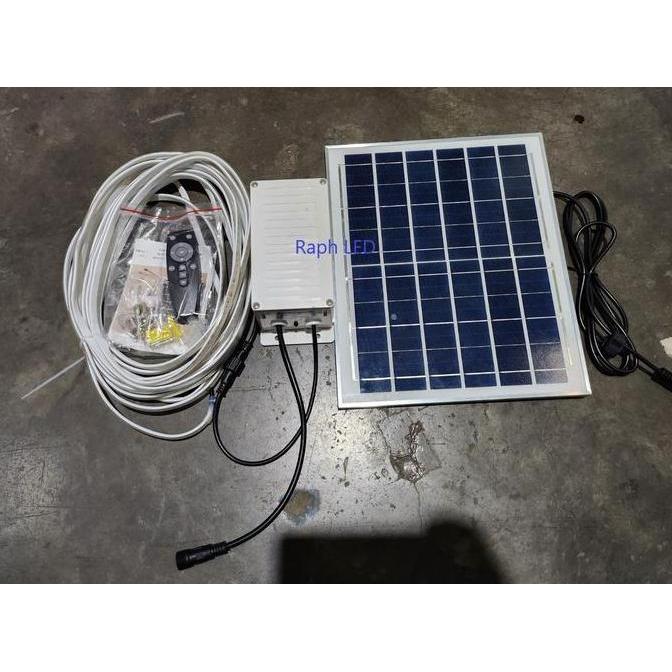 Lampu LED Strip Selang Solar Cell 20 Meter + Remote/ 10 Meter + Remote