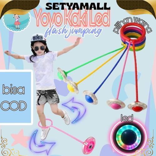 Bigpromo Lato-Lato Kaki/Hulahup Kaki Lampu/Mainan Anak Hulahup/Holahop Kaki/Hulahup Kaki/Mainan Yoyo