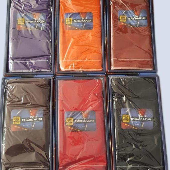 Spesial Sarung Ranjang Gajah Polos Tumpal Warna Kualitas Premium