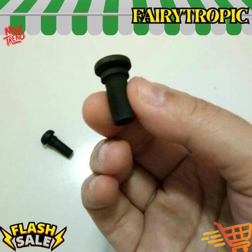 Langsung Kirim Endpin Biola 4/4 3/4 1/2 1/4 End Pin Biola Warna Hitam Aksesoris Biola