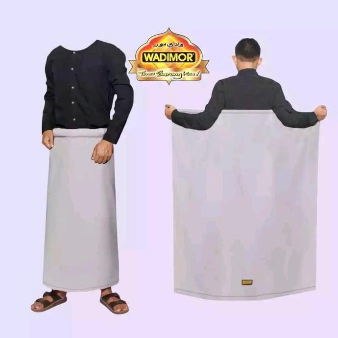 Terjangkau Sarung Wadimor Asli Original Dewasa Garis Kain Katun Kotak Motif Muslim