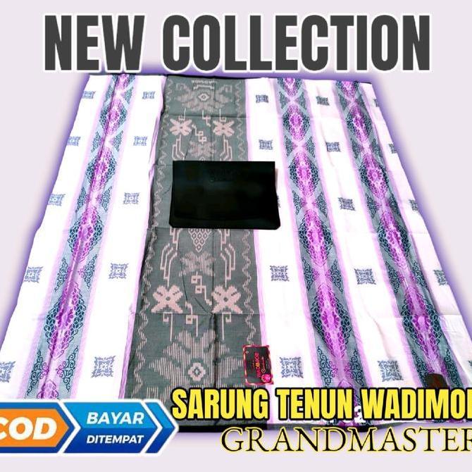 Terjangkau Sarung Wadimor Grandmaster Muslim Dewasa Motif Bhs Jacquard Bahan Rayon Premium