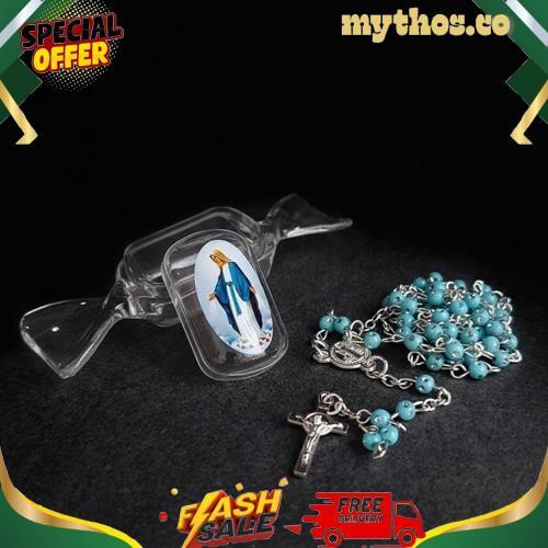 Gratis Ongkir Kalung Rosario Anak Permen Mungil Kecil Mini Katolik Doa Aesthetic Kekinian Viral