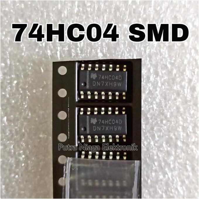 Murah (1) ic 74HC04 SMD SOP 14 PIN 74HC04D HC04 SMD putran1a Ayo Order