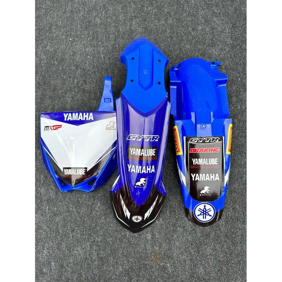 Spakbor Depan Belakang Dan Papan Nomor Yz 85 New Dan Striping Original Dan Terpercaya