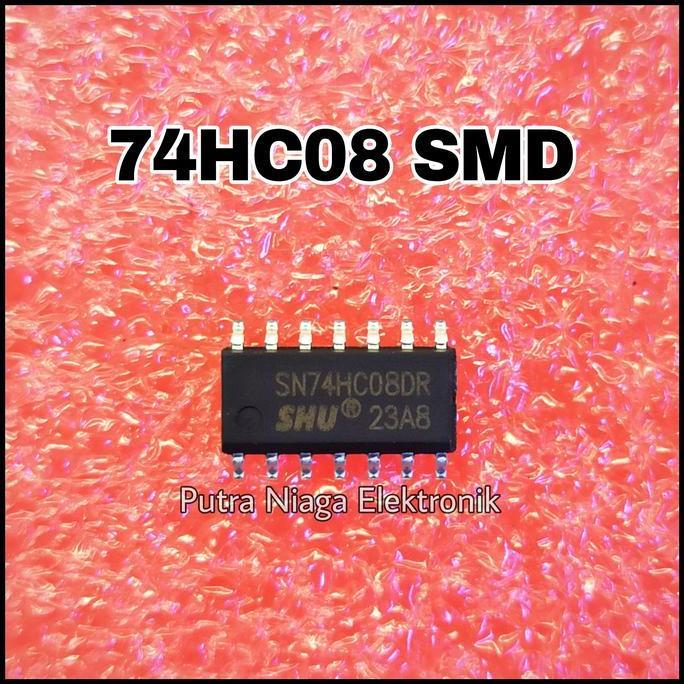 Murah (1) ic 74HC08 SMD SOP 14 PIN 74HC08D HC08 SMD SN74HC08D HC08D putran1a