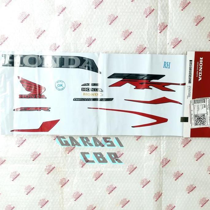 Sticker Body CBR 250RR - Stripe Set CBR 250RR Black Matt Terlaris