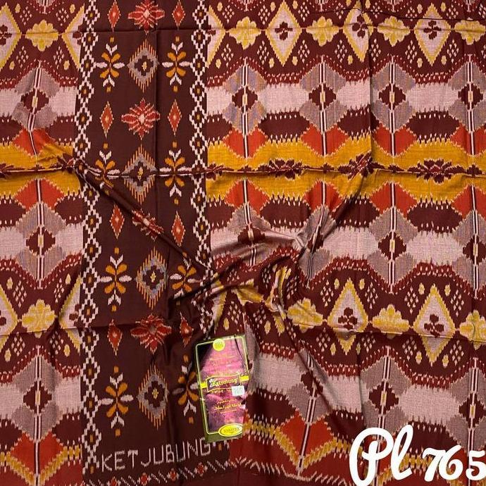 Miliki [Pelangi] Sarung Ketjubung Goyor Pelangi Fiber Atbm Jumbo Jahit Tengah Sarung Goyor Ketjubung