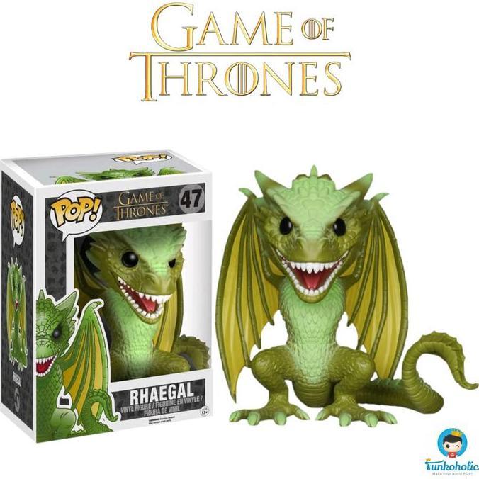 Funko Pop Game Of Thrones - Rhaegal 6" Super Sized