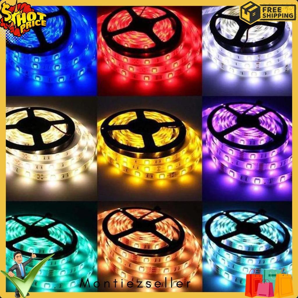 50% Off [5050] 5M Led Strip Rgb Remote Panjang 20 Warna Lampu Tiktok Rso