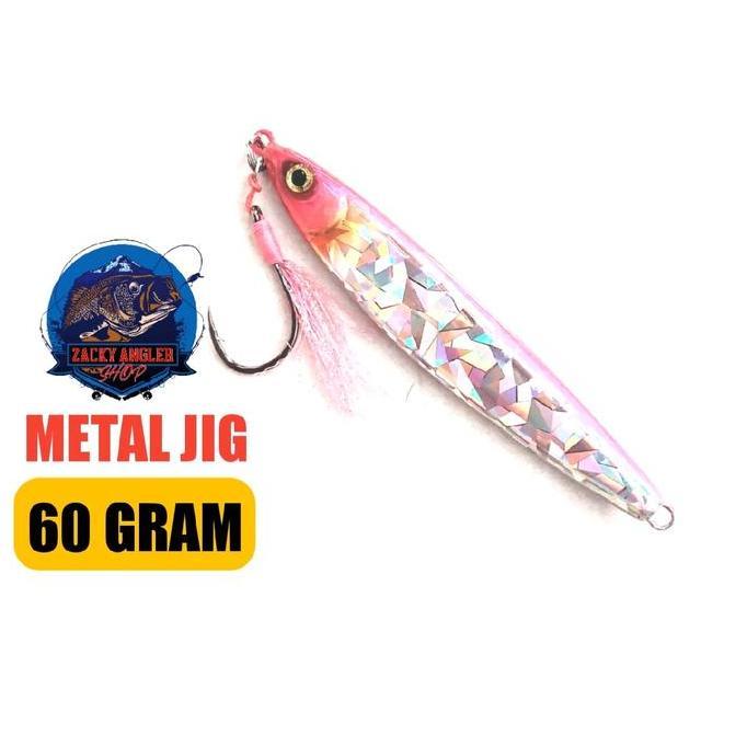 Lure Umpan Metal Jig 60 Gram Vinos Jig