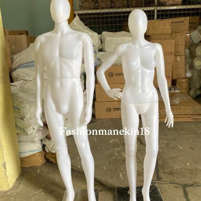 Manekin Fullbody Wanita Dewasa + Patung Fullbody Wanita Plastik + Patung Baju Wanita + Manekin Displ