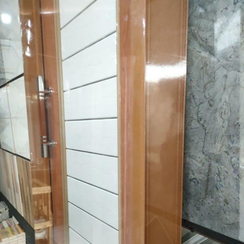 Pintu Kamar Mandi PVC Tebal 70x195 Premium Lengkap murah