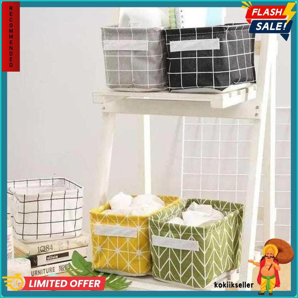 Wajib Punya Box Storage / Kotak Keranjang Penyimpanan Multifungsi Serbaguna Organizer Motif Lucu Und