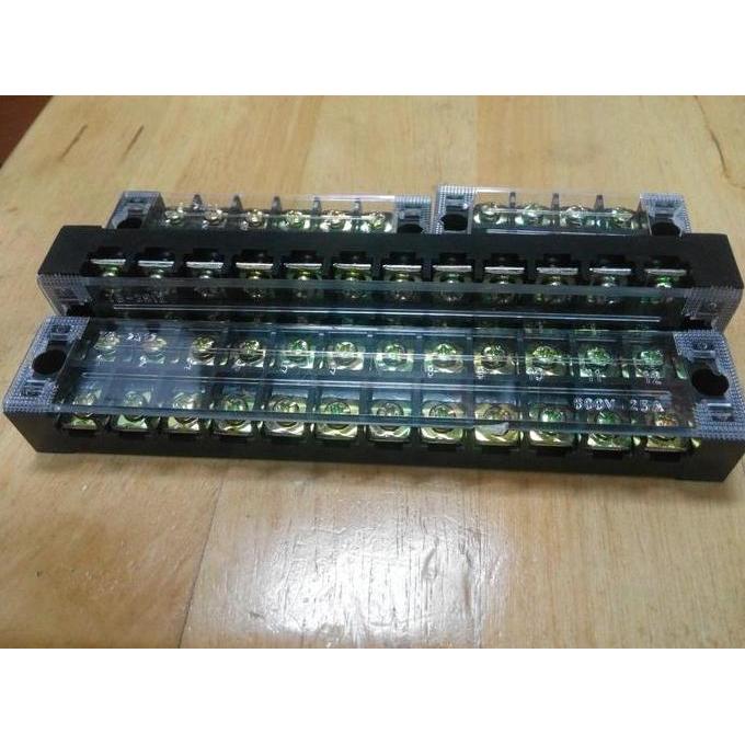 TERMINAL BLOCK 25A 12POLE