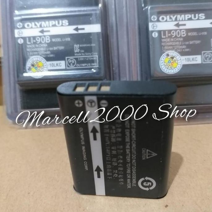 HARGA DISC - Baterai olympus Li-90B (Olympus TG-2 iHS, TG-3, TG-4, TG-5, SP-100)