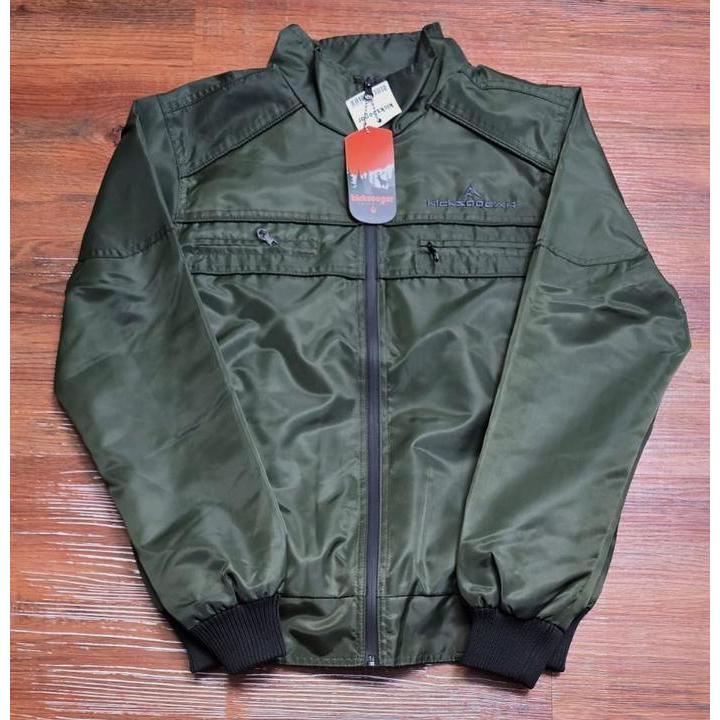 Kicksoogar Jaket Bomber Wol Series Jaket Motor Pria Wanita New Best Quality 100% Original