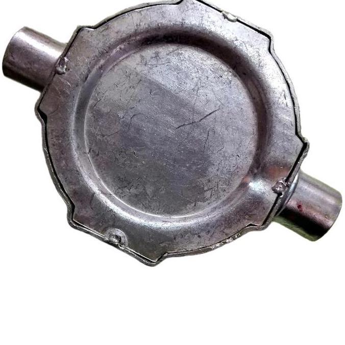 TEE DUS 2 WAY GALVANIS T DUS CABANG 2 GALVANIZED