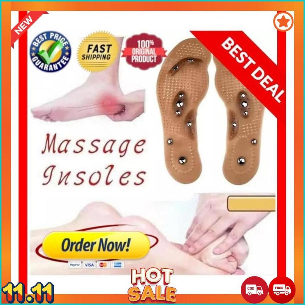 Insole Terapi / Sol Sepatu Terapi Kesehatan Magnetik / Alas Sepatu Cod [H2]