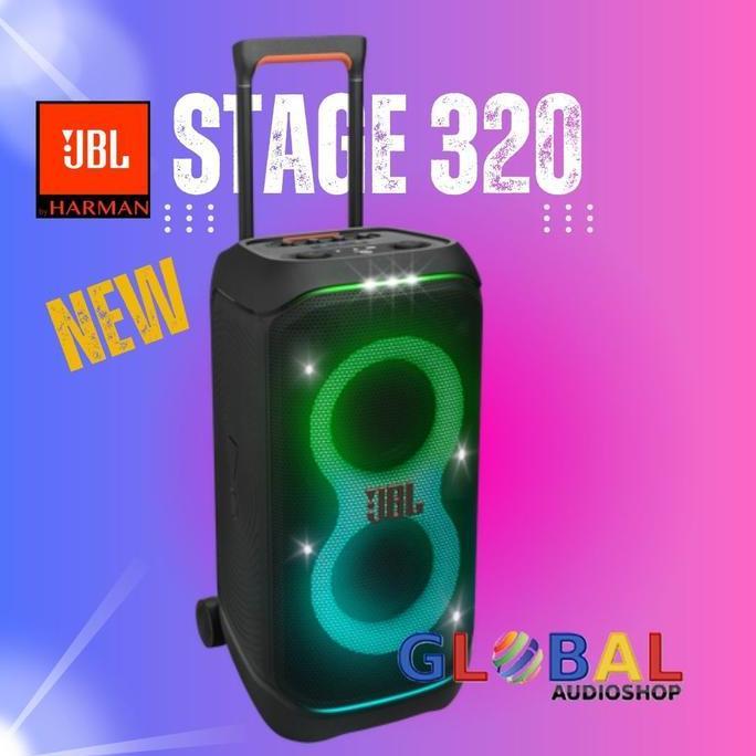Terlaris Jbl Partybox 320 Stage Portable Speaker Partybox320 Karaoke Party Box