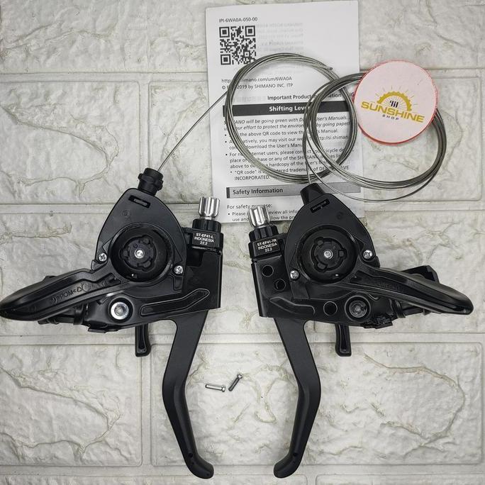 Promo Shifter Plus Handle Rem Shimano St-Ef41 Original Operan 3 X 7 Speed Sepeda Mtb Cod