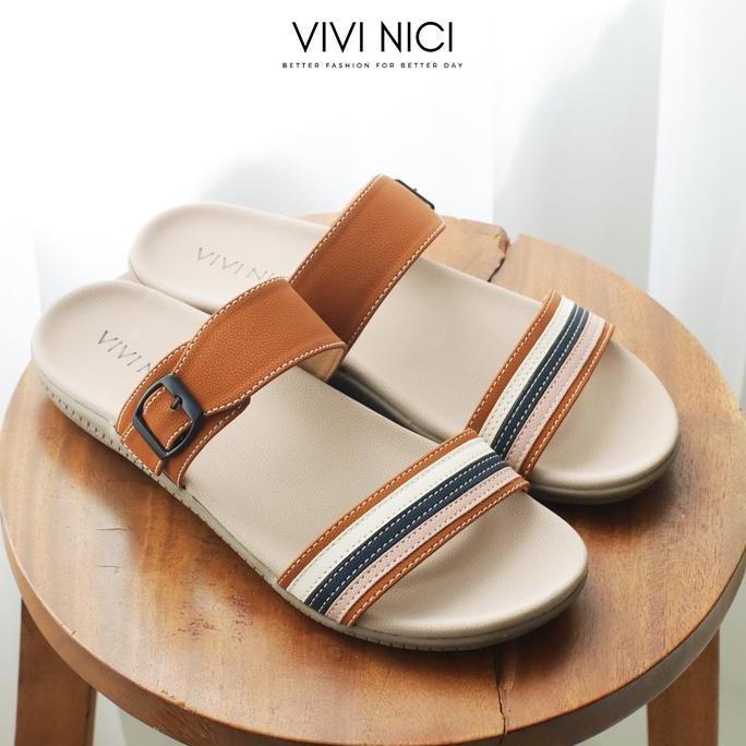 VIVI NICI - CHLOE SANDAL WANITA SENDAL JEPIT KARET CEWEK