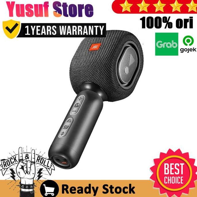 Terlaris New Jbl Kmc500 2600Mah 12W Professional Karaoke Portable Bluetooth