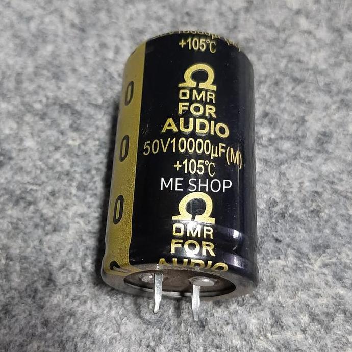 Elco capasitor 10000uf 50v omr for audio original elko