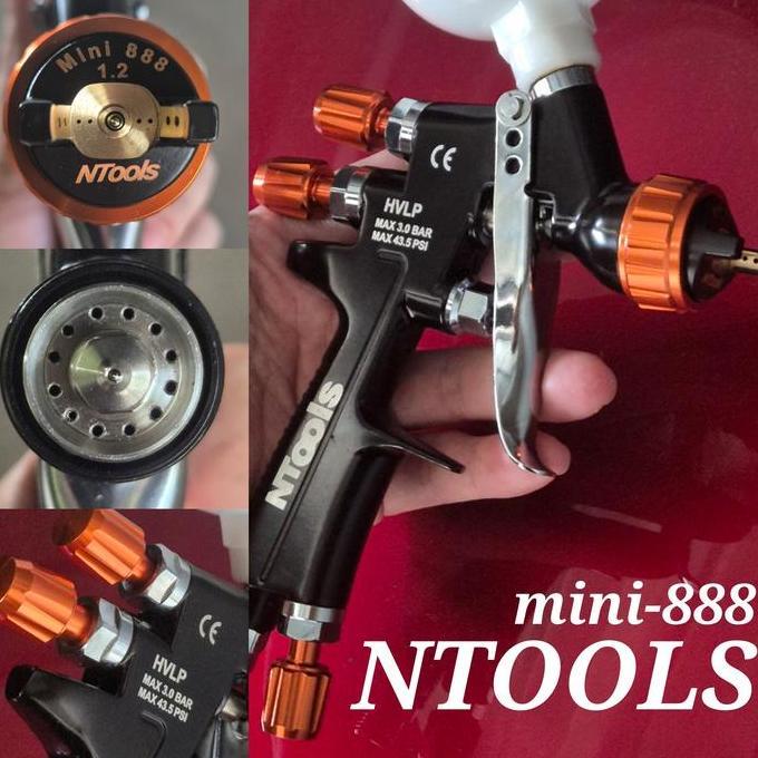 Spray Gun HVLP NTOOLS Mini 888 GOL