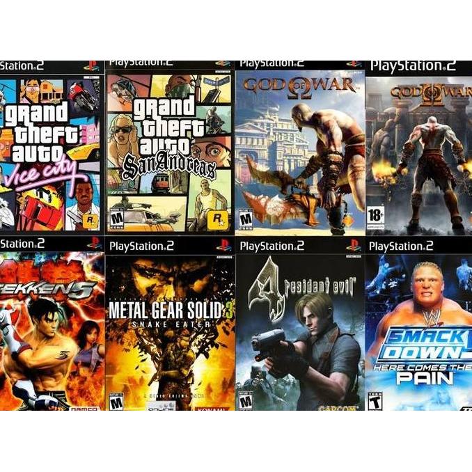 Flashdisk isi Game PS2 Emulator PC/Laptop