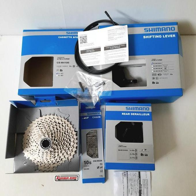 mini groupset shimano deore 10 speed